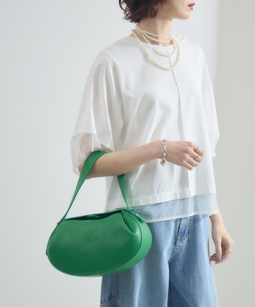 Paradise Picnic（パラダイスピクニック）の「MILLELAFIRENZE ベルトハンドルBAG（ハンドバッグ・レディース・ブラック/オレンジ/グリーン/シルバー・FREE）」の19枚目の写真