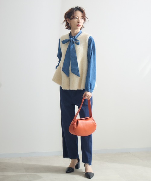 Paradise Picnic（パラダイスピクニック）の「MILLELAFIRENZE ベルトハンドルBAG（ハンドバッグ・レディース・ブラック/オレンジ/グリーン/シルバー・FREE）」の12枚目の写真