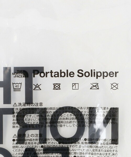THE NORTH FACE（ザノースフェイス）の「＜THE NORTH FACE＞TNF ポータブル ソリッパー（ソックス/靴下・メンズ・レッド/イエロー/ブラック/オリーブ・L/M）」の8枚目の写真