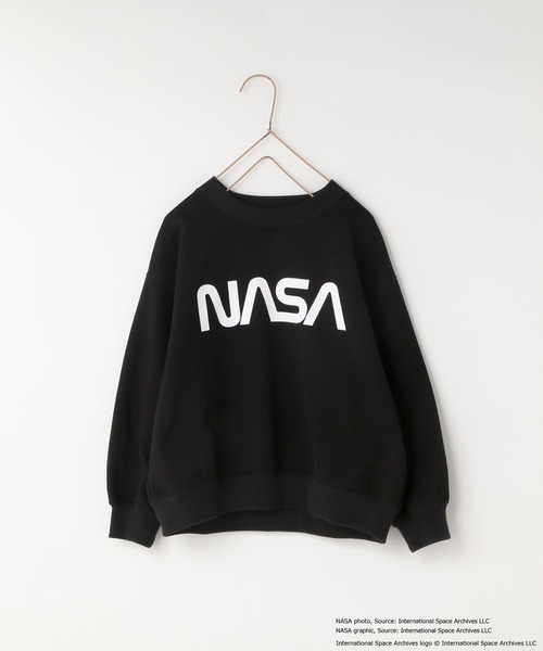 LOWRYS FARM（ローリーズファーム）の「ＮＡＳＡワッペンスウェット　593056（スウェット・キッズ・ブラック/ブルー/グレー・120cm/150cm/140cm/130cm/110cm）」の14枚目の写真