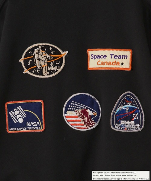 LOWRYS FARM（ローリーズファーム）の「ＮＡＳＡワッペンスウェット　593056（スウェット・キッズ・ブラック/ブルー/グレー・120cm/150cm/140cm/130cm/110cm）」の20枚目の写真