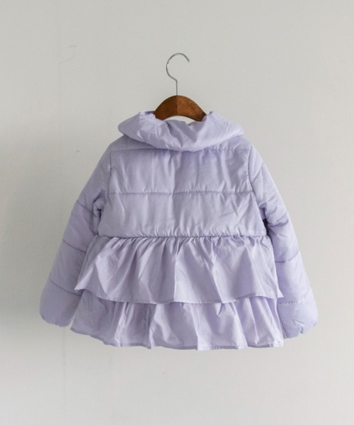 BRANSHES（ブランシェス）の「【マシンウォッシャブル】フリルアウター（ブルゾン・キッズ・ブラック/カラフル/ラベンダー・150cm/120cm/110cm/100cm/90cm/140cm/130cm）」の10枚目の写真