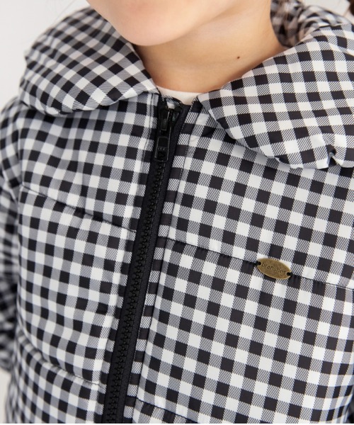 BRANSHES（ブランシェス）の「【マシンウォッシャブル】フリルアウター（ブルゾン・キッズ・ブラック/カラフル/ラベンダー・150cm/120cm/110cm/100cm/90cm/140cm/130cm）」の6枚目の写真