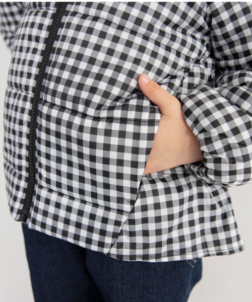 BRANSHES（ブランシェス）の「【マシンウォッシャブル】フリルアウター（ブルゾン・キッズ・ブラック/カラフル/ラベンダー・150cm/120cm/110cm/100cm/90cm/140cm/130cm）」の7枚目の写真