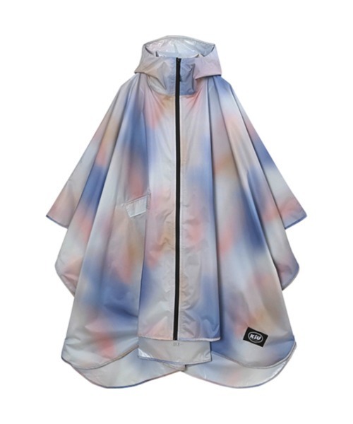 KiU（キウ）の「KiU キウ レインポンチョ 2ND（レインコート/ポンチョ・レディース・その他/その他4/カーキ/ブラック/アニマル/その他3/その他2/その他1/ライトグレー/レインボー/レオパード・FREE）」の7枚目の写真