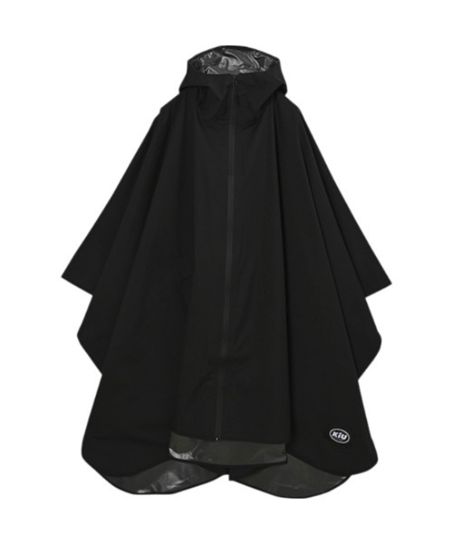 KiU（キウ）の「KiU キウ レインポンチョ 2ND（レインコート/ポンチョ・レディース・その他/その他4/カーキ/ブラック/アニマル/その他3/その他2/その他1/ライトグレー/レインボー/レオパード・FREE）」の2枚目の写真