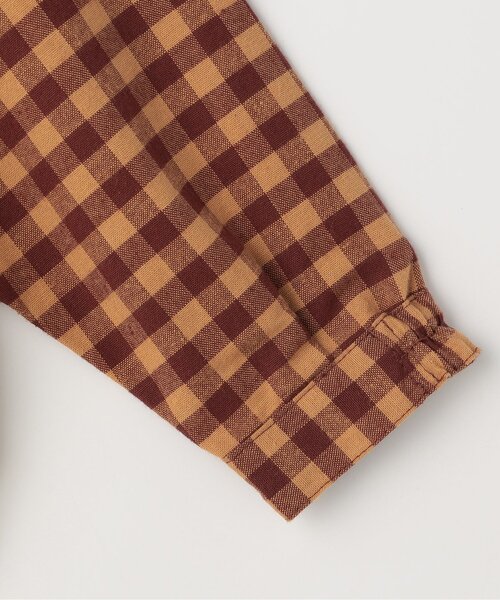 p.premier（ピードットプルミエ）の「【ジュニア対応】ベストとくっつきトップス（スウェット・キッズ・アイボリー/ベージュ/ダークブラウン・80/90/100/110/120/130/140）」の16枚目の写真