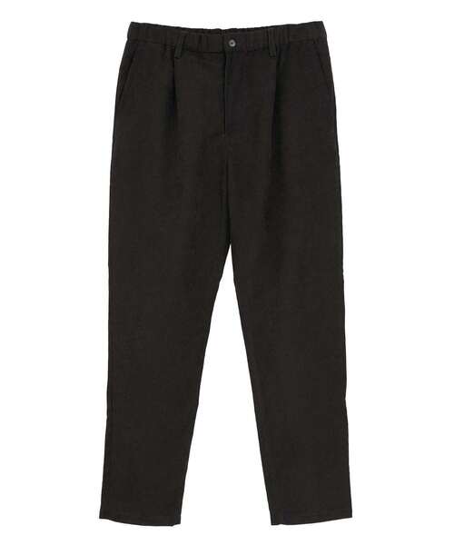 MEN'S MELROSE(メンズメルローズ)の「アクティブテックコーデュロイ ワンプリーツイージーテーパードパンツ(その他パンツ・メンズ・アイボリー/ブラック/ブラウン・2/3/4)」の9枚目の写真
