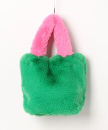 hakka kids（ハッカキッズ）の「バイカラーファートートバッグ（トートバッグ）」