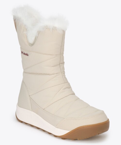 Columbia（コロンビア）の「防滑 防水 防寒 Columbia／レディース ミンクス スリップ ファイブ ワイド スノーブーツ／コロンビア（ブーツ・レディース・ストーン/ブラック・23.0cm/24.5cm/23.5cm/24.0cm/22.5cm/26.0cm/25.5cm/25.0cm）」の4枚目の写真