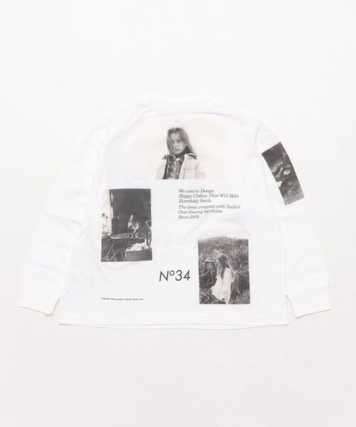 Smoothy(スムージー)の「SMOOTHY Photo Long Sleeve Tee / スムージー フォトロングスリーブTシャツ(Tシャツ/カットソー・キッズ・ホワイト・MEDIUM/LARGE/X-LARGE)」の2枚目の写真