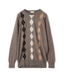 JOHN SMEDLEY ブラウン セーター L JOHN SMEDLEY - 【SWEATER SERIES】A4546 エクストラファイン