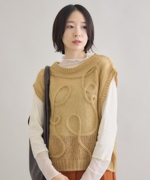 Paradise Picnic（パラダイスピクニック）の「コード刺繍ベスト（ベスト・レディース）」