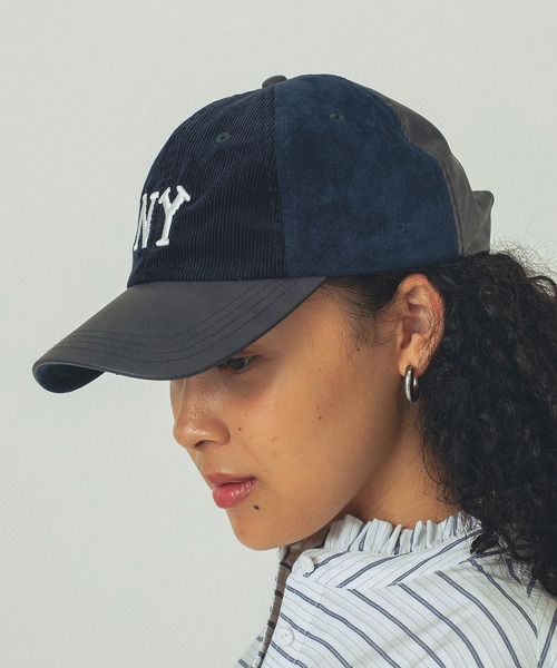 ROSE BUD(ローズバッド)の「NEGRO LEAGUExTAMANIWA NL MIX CAP(キャップ・レディース・ベージュ/ネイビー・ONE SIZE)」の5枚目の写真