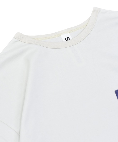 sneeuw（スニュウ）の「フレームプルオーバー（Tシャツ/カットソー・レディース・アイボリー/グレイッシュベージュ・1/3）」の9枚目の写真