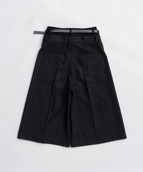 PRANK PROJECT（プランクプロジェクト）の「ダブルウエストハーフパンツ / Double Waist Half Pants（その他パンツ・レディース・チャコールグレー/ブラック・36/38）」の19枚目の写真