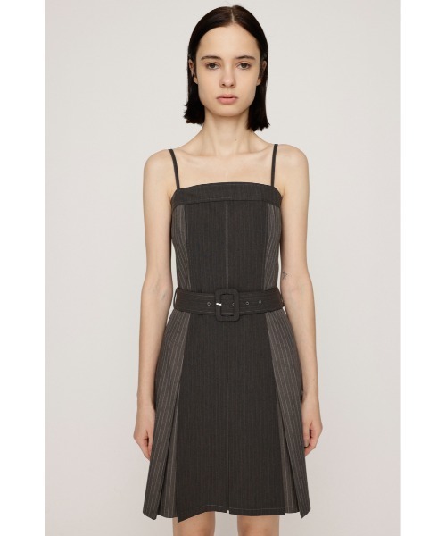 SLY（スライ）の「BOX PLEATS CAMI S/OP SET ボックスプリーツ ショート キャミワンピース セット 秋服 冬服（ワンピース・レディース・ベージュ系その他/グレー系その他2・1/2）」の7枚目の写真