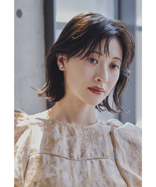 niana(ニアナ)の「パールメタルサークルイヤリング ゴールド シルバー 結婚式 二次会 同窓会 成人式 パーティー お呼ばれ オケージョン フォーマル(イヤリング・レディース・シルバー/ゴールド・FREE)」の8枚目の写真