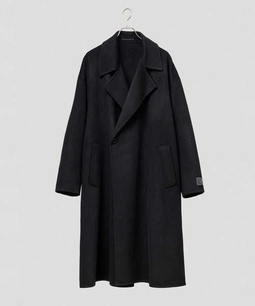 【新品】アダムエロペ⭐︎メリノウール ダブルフェイス コート　マフラー付 アダム エ ロペ ADAM ET ROPE' 《マフラー付き》メリノウール ダブル