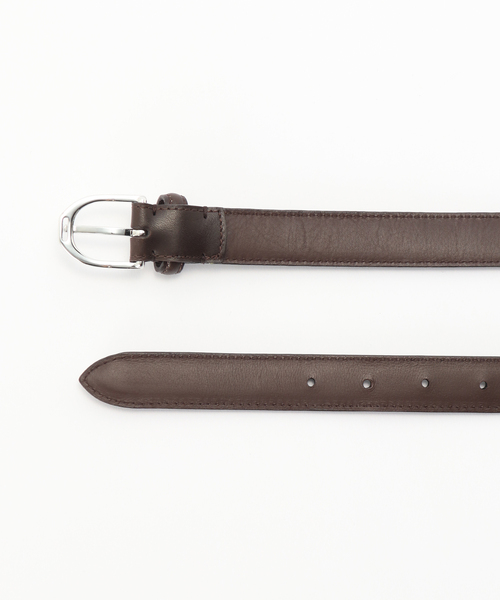 EDIFICE（エディフィス）の「ANNONAY VOCALOU カーフ ベルト（ベルト・メンズ・ブラック/ブラウン・95/90/85/80/75）」の5枚目の写真