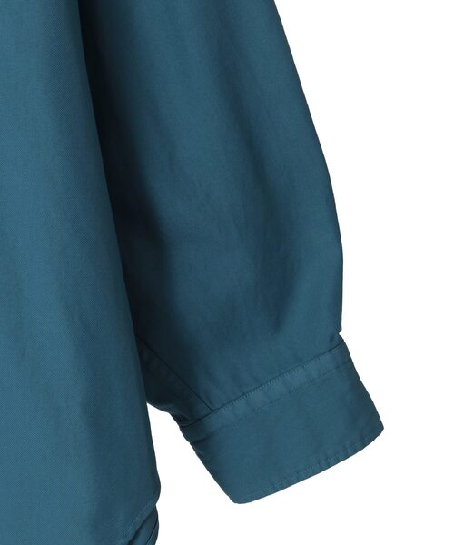 CURRENTAGE（カレンテージ）の「【CURRENTAGE/カレンテージ】Raglan Ox shirt（シャツ/ブラウス・レディース・ボルドー/グリーン/ベージュ/ブルー・FREE）」の8枚目の写真