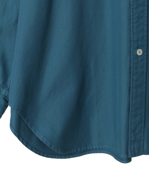 CURRENTAGE（カレンテージ）の「【CURRENTAGE/カレンテージ】Raglan Ox shirt（シャツ/ブラウス・レディース・ボルドー/グリーン/ベージュ/ブルー・FREE）」の10枚目の写真