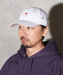 THRIFTY LOOK（スリフティールック）の「THRIFTY LOOK / スリフティールック "I LOVE LA" HAND EMB POLO CAP ハンドステッチ ポロキャップ（キャップ）」