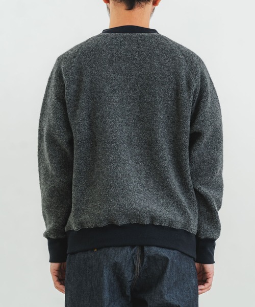 セール】リサイクル紡毛パイルリブブルゾン（ブルゾン）｜quadro