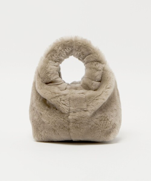 ODETTE E ODILE（オデットエオディール）の「＜CARUS＞ MIRAGGIO MERIN（ハンドバッグ・レディース・グレー系/ダークブラウン・FREE）」の6枚目の写真