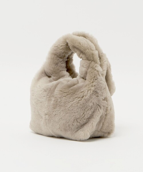 ODETTE E ODILE（オデットエオディール）の「＜CARUS＞ MIRAGGIO MERIN（ハンドバッグ・レディース・グレー系/ダークブラウン・FREE）」の7枚目の写真