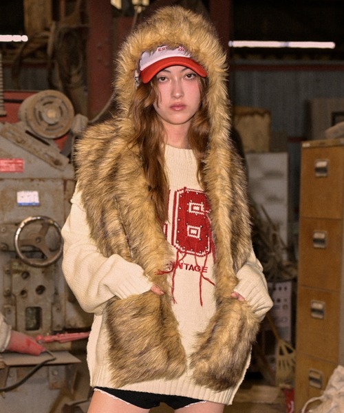 Fauxファーマフラー（マフラー）｜ACLENT（アクレント）のファッション