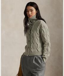 美品ラルフローレン ニットカーディガン ポンチョ グレー 切替 ウール 美品ラルフローレン ニットカーディガン ポンチョ グレー 切替