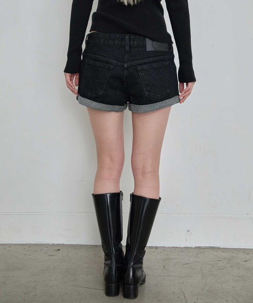 Heart Tattoo(ハートタトゥー)の「studs belt short pants / スタッズベルト付きショートパンツ(その他パンツ・レディース・ブラック系/ブラック系1・1/0)」の15枚目の写真