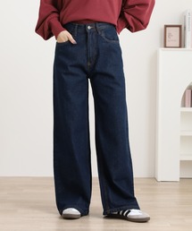 ヴィンテージ加工デニムパンツ