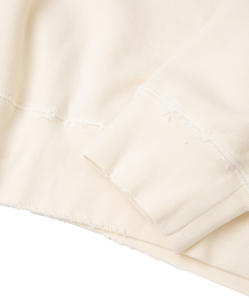 CONVERSE TOKYO（コンバーストウキョウ）の「STAR★ PRINT WASHED SWEAT（スウェット・メンズ・グレー/ブラック/オフホワイト・SMALL/LARGE）」の22枚目の写真