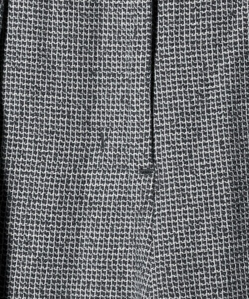 A DAY IN THE LIFE UNITED ARROWS(アデイインザライフユナイテッドアローズ)の「メランジ ツイードライク 2タック ワイドパンツ ‐ウォッシャブル‐<A DAY IN THE LIFE>(その他パンツ・レディース・モカ/ダークグレー/ベージュ・M/S)」の16枚目の写真