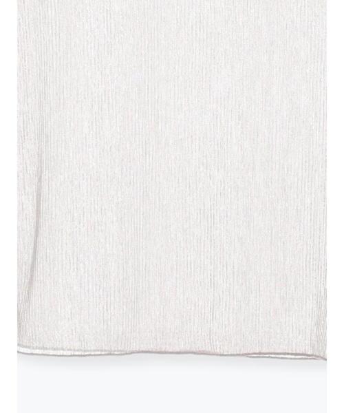 Te chichi（テチチ）の「ラメプリーツシアータートルインナー（Tシャツ/カットソー・レディース・シルバー/ブラック/ピンク・F）」の22枚目の写真