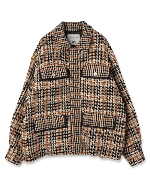 CULLNI(クルニ)の「CULLNI for DAKS LONDON Tweed Jacket(その他アウター・メンズ・ベージュ×ブラック/ブラック×ベージュ/チェック・0/1/2)」の5枚目の写真