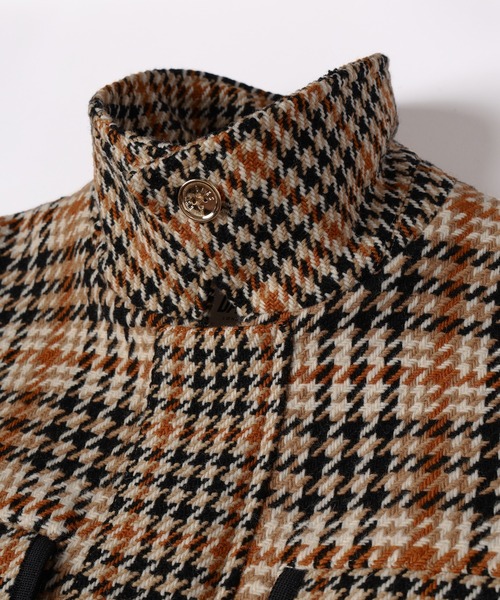 CULLNI(クルニ)の「CULLNI for DAKS LONDON Tweed Jacket(その他アウター・メンズ・ベージュ×ブラック/ブラック×ベージュ/チェック・0/1/2)」の7枚目の写真