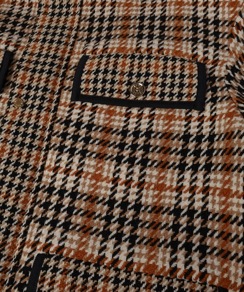 CULLNI(クルニ)の「CULLNI for DAKS LONDON Tweed Jacket(その他アウター・メンズ・ベージュ×ブラック/ブラック×ベージュ/チェック・0/1/2)」の8枚目の写真