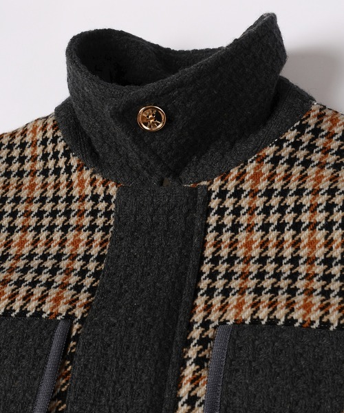 CULLNI(クルニ)の「CULLNI for DAKS LONDON Tweed Jacket(その他アウター・メンズ・ベージュ×ブラック/ブラック×ベージュ/チェック・0/1/2)」の14枚目の写真