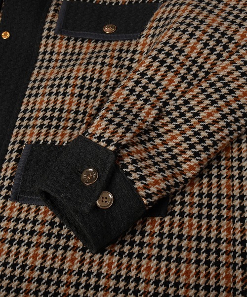 CULLNI(クルニ)の「CULLNI for DAKS LONDON Tweed Jacket(その他アウター・メンズ・ベージュ×ブラック/ブラック×ベージュ/チェック・0/1/2)」の17枚目の写真