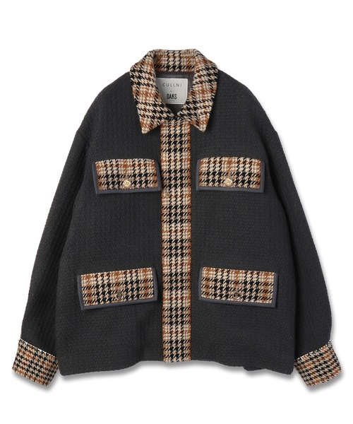 CULLNI(クルニ)の「CULLNI for DAKS LONDON Tweed Jacket(その他アウター・メンズ・ベージュ×ブラック/ブラック×ベージュ/チェック・0/1/2)」の18枚目の写真
