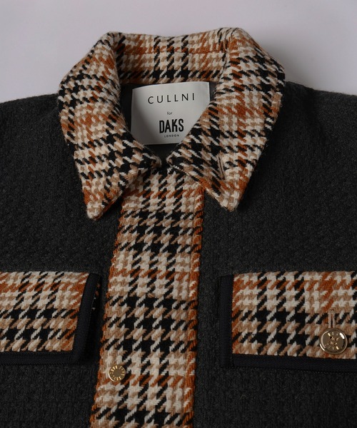 CULLNI(クルニ)の「CULLNI for DAKS LONDON Tweed Jacket(その他アウター・メンズ・ベージュ×ブラック/ブラック×ベージュ/チェック・0/1/2)」の19枚目の写真