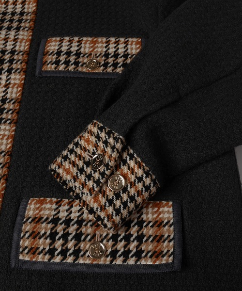 CULLNI(クルニ)の「CULLNI for DAKS LONDON Tweed Jacket(その他アウター・メンズ・ベージュ×ブラック/ブラック×ベージュ/チェック・0/1/2)」の21枚目の写真