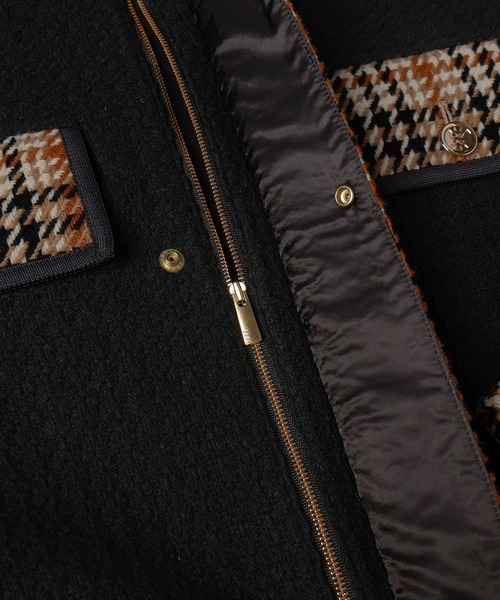 CULLNI(クルニ)の「CULLNI for DAKS LONDON Tweed Jacket(その他アウター・メンズ・ベージュ×ブラック/ブラック×ベージュ/チェック・0/1/2)」の22枚目の写真