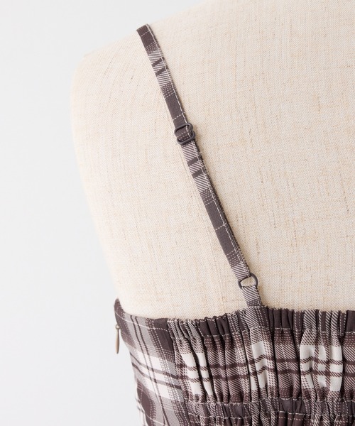 ショートニット＋マーメイドキャミワンピースセット（ワンピース