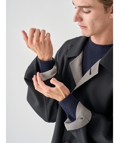 ウールダブルクロス バルマカーンコート （その他アウター）｜JOHN