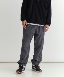 CAMP7 | 【CAMP7】ワッシャーナイロンサイドラインパンツ（シルエット/撥水加工/アクティブ/カジュアル）(その他パンツ)