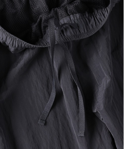 CAMP7（キャンプセブン）の「【CAMP7】ワッシャーナイロンサイドラインパンツ（シルエット/撥水加工/アクティブ/カジュアル）（その他パンツ・メンズ・ブラック/グレー・L/M/XL）」の8枚目の写真